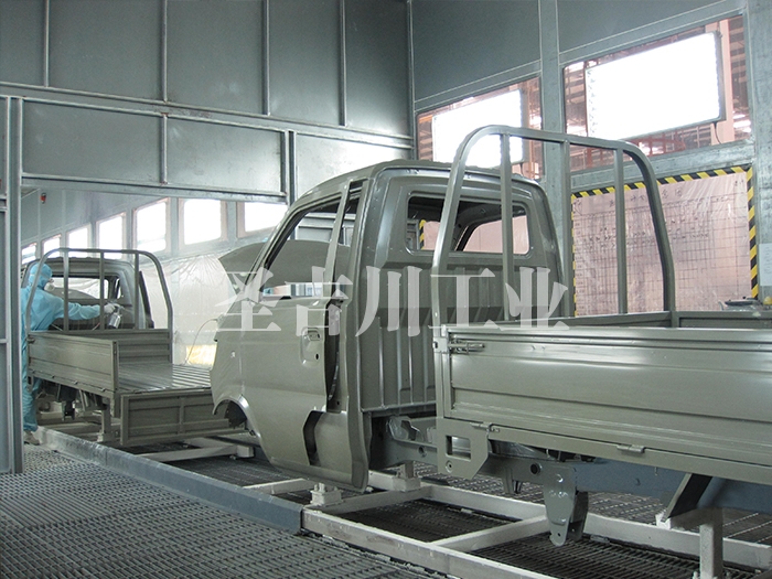 汽車(chē)駕駛室噴涂線(xiàn)