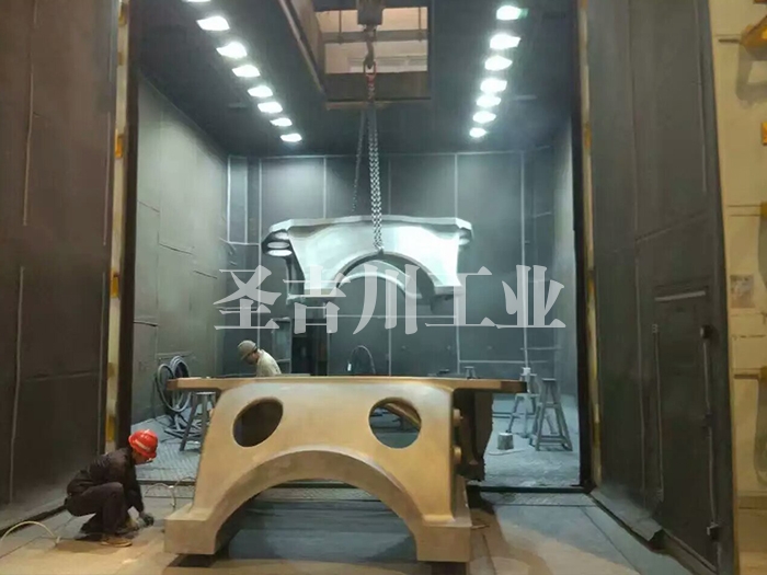 工程機械部件噴漆線(xiàn)
